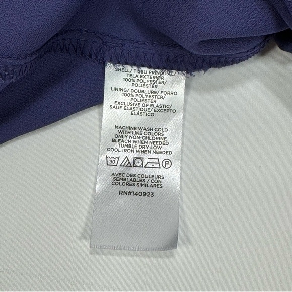 NWT New Ann Taylor Loft Floral Ruffle Tie Neck Blouse XSP XS Petite Shirt Top - Picture 5 of 5